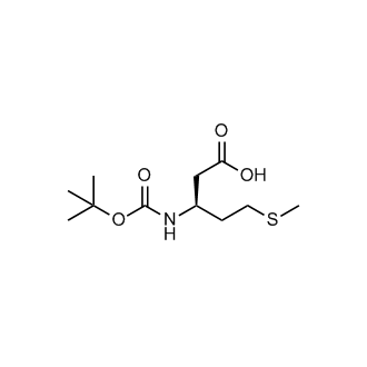 (R)-3-((tert-Butoxycarbonyl)amino)-5-(methylthio)pentanoic acid