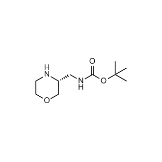 tert-Butyl N-[[(3R)-morpholin-3-yl]methyl]carbamate