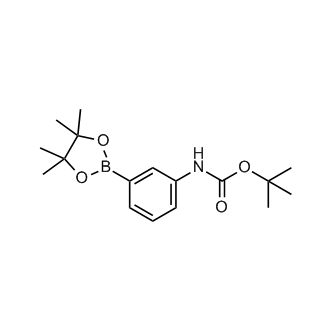 tert-Butyl (3-(4,4,5,5-tetramethyl-1,3,2-dioxaborolan-2-yl)phenyl)carbamate