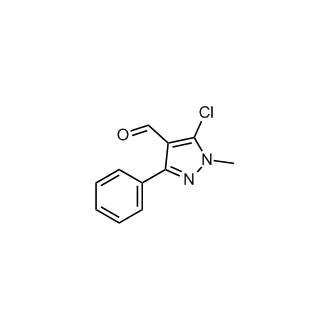 5-chloro-1-methyl-3-phenylpyrazole-4-carbaldehyde