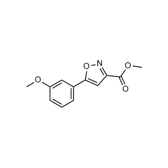 Methyl 5-(3-methoxyphenyl)isoxazole-3-carboxylate
