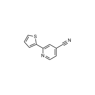 2-(Thiophen-2-yl)pyridine-4-carbonitrile