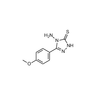 4-Amino-5-(4-methoxyphenyl)-2,4-dihydro-3H-1,2,4-triazole-3-thione