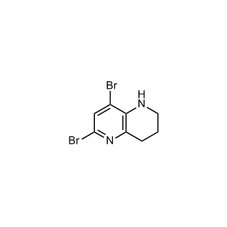 6,8-Dibromo-1,2,3,4-tetrahydro-1,5-naphthyridine