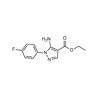 Ethyl 5-amino-1-(4-fluorophenyl)-1H-pyrazole-4-carboxylate