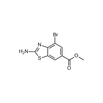 Methyl 2-amino-4-bromobenzo[d]thiazole-6-carboxylate