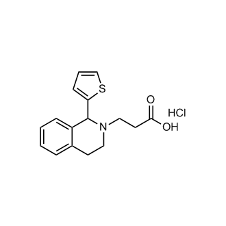 3-[1-(2-Thienyl)-3,4-dihydroisoquinolin-2(1H)-yl]propanoic acid hydrochloride