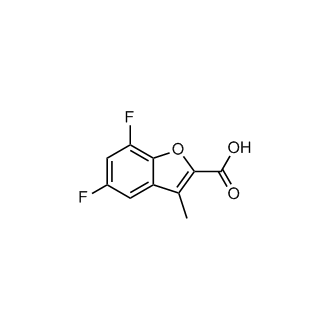 5,7-Difluoro-3-methyl-1-benzofuran-2-carboxylic acid