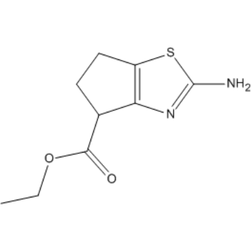 Ethyl 2-amino-5,6-dihydro-4H-cyclopenta[d]thiazole-4-carboxylate