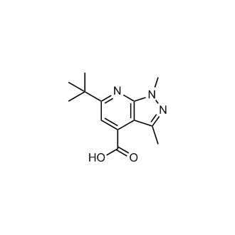 6-(tert-Butyl)-1,3-dimethyl-1H-pyrazolo[3,4-b]pyridine-4-carboxylic acid