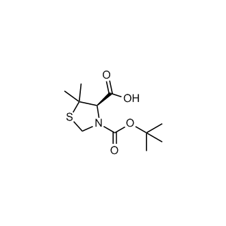 (R)-3-(tert-Butoxycarbonyl)-5,5-dimethylthiazolidine-4-carboxylic acid