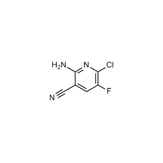 2-Amino-6-chloro-5-fluoro-3-pyridinecarbonitrile