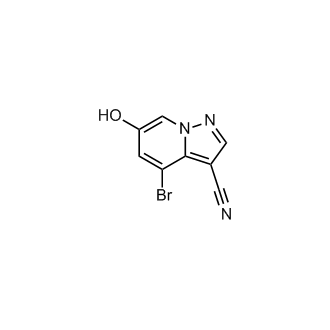4-Bromo-6-hydroxypyrazolo[1,5-a]pyridine-3-carbonitrile