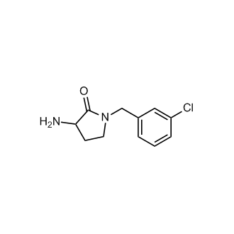 3-Amino-1-(3-chlorobenzyl)pyrrolidin-2-one
