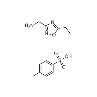 (5-Ethyl-1,2,4-oxadiazol-3-yl)methanamine 4-methylbenzenesulfonate