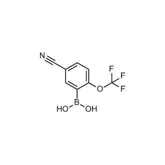 (5-Cyano-2-(trifluoromethoxy)phenyl)boronic acid