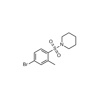 1-((4-Bromo-2-methylphenyl)sulfonyl)piperidine