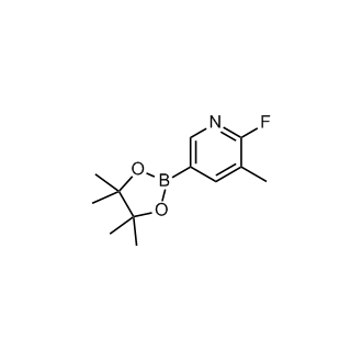 2-Fluoro-3-methyl-5-(4,4,5,5-tetramethyl-1,3,2-dioxaborolan-2-yl)pyridine