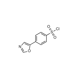 4-(Oxazol-5-yl)benzenesulfonyl chloride