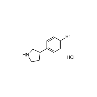 3-(4-Bromophenyl)pyrrolidine hydrochloride