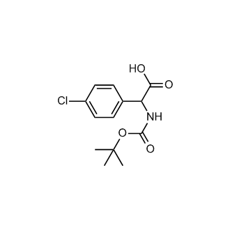 2-((tert-Butoxycarbonyl)amino)-2-(4-chlorophenyl)acetic acid