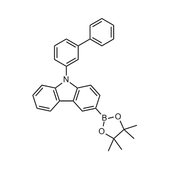 9-([1,1'-Biphenyl]-3-yl)-3-(4,4,5,5-tetramethyl-1,3,2-dioxaborolan-2-yl)-9H-carbazole