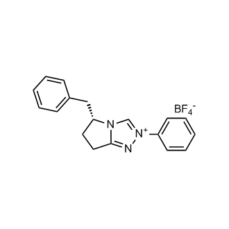 (R)-5-Benzyl-2-phenyl-6,7-dihydro-5H-pyrrolo[2,1-c][1,2,4]triazol-2-ium tetrafluoroborate