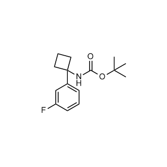 tert-Butyl (1-(3-fluorophenyl)cyclobutyl)carbamate