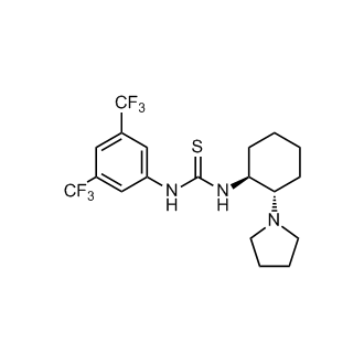 1-[3,5-Bis(trifluoromethyl)phenyl]-3-[(1S,2S)-2-(pyrrolidin-1-yl)cyclohexyl]thiourea