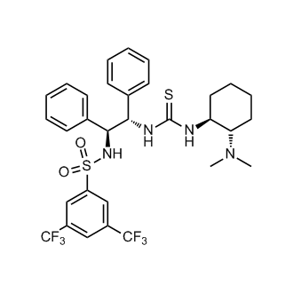 N-[(1S,2S)-2-[[[[(1S,2S)-2-(Dimethylamino)cyclohexyl]amino]thioxomethyl]amino]-1,2-diphenylethyl]-3,5-bis(trifluoromethyl)benzenesulfonamide