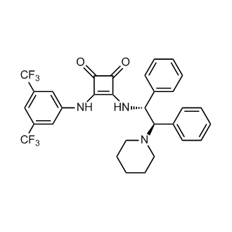 3-[[3,5-Bis(trifluoromethyl)phenyl]amino]-4-[[(1R,2R)-1,2-diphenyl-2-(1-piperidinyl)ethyl]amino]-3-cyclobutene-1,2-dione