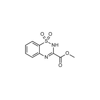 Methyl 2H-benzo[e][1,2,4]thiadiazine-3-carboxylate 1,1-dioxide