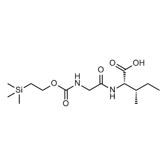 (2S,3S)-3-methyl-2-[2-({[2-(trimethylsilyl)ethoxy]carbonyl}amino)acetamido]pentanoic acid