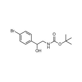 tert-Butyl (2-(4-bromophenyl)-2-hydroxyethyl)carbamate
