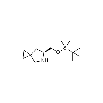 (S)-6-(((tert-Butyldimethylsilyl)oxy)methyl)-5-azaspiro[2.4]heptane