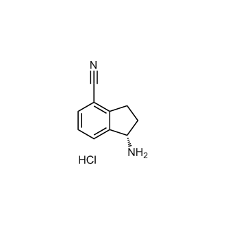 (S)-1-Amino-2,3-dihydro-1H-indene-4-carbonitrile hydrochloride