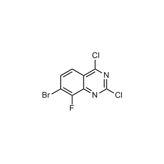 7-Bromo-2,4-dichloro-8-fluoroquinazoline