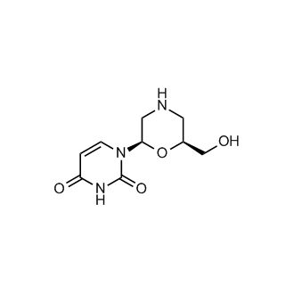1-((2R,6S)-6-(Hydroxymethyl)morpholin-2-yl)pyrimidine-2,4(1H,3H)-dione