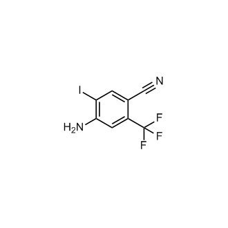 4-Amino-5-iodo-2-(trifluoromethyl)benzonitrile