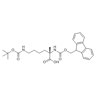 (S)-2-((((9H-Fluoren-9-yl)methoxy)carbonyl)amino)-6-((tert-butoxycarbonyl)amino)-2-methylhexanoic acid