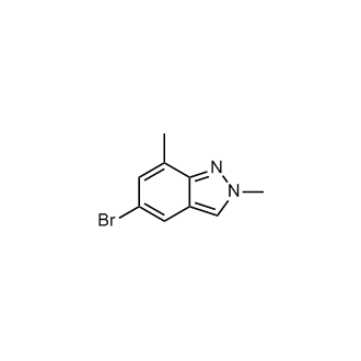 5-Bromo-2,7-dimethyl-2H-indazole