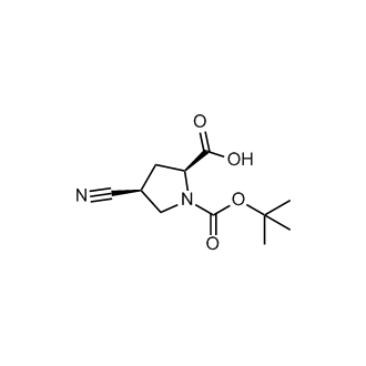 (2S,4S)-1-(tert-Butoxycarbonyl)-4-cyanopyrrolidine-2-carboxylic acid