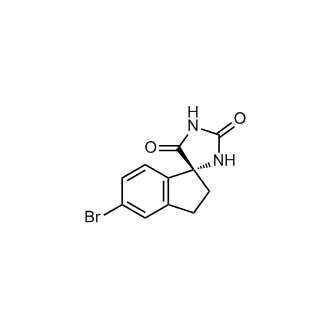 (R)-5'-Bromo-2',3'-dihydrospiro[imidazolidine-4,1'-indene]-2,5-dione