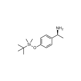 (S)-1-(4-((tert-Butyldimethylsilyl)oxy)phenyl)ethan-1-amine