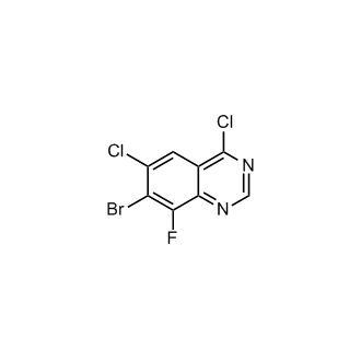 7-Bromo-4,6-dichloro-8-fluoroquinazoline