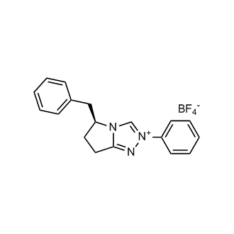 (S)-5-Benzyl-2-phenyl-6,7-dihydro-5H-pyrrolo[2,1-c][1,2,4]triazol-2-ium tetrafluoroborate