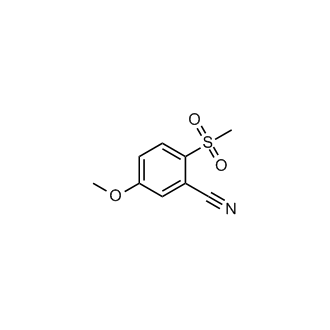 5-Methoxy-2-(methylsulfonyl)benzonitrile