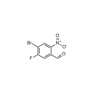 4-Bromo-5-fluoro-2-nitrobenzaldehyde