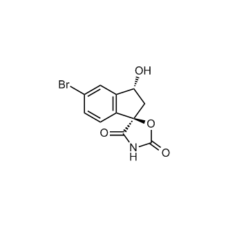 (1R,3R)-5-Bromo-3-hydroxy-2,3-dihydrospiro[indene-1,5'-oxazolidine]-2',4'-dione