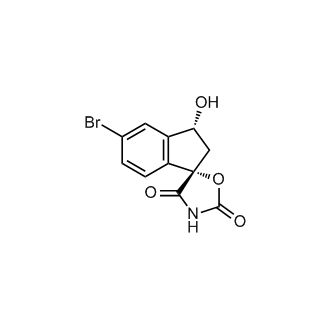 (1S,3R)-5-Bromo-3-hydroxy-2,3-dihydrospiro[indene-1,5'-oxazolidine]-2',4'-dione